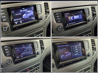 VW Golf 7 SportsVan 1.6 TDI, 81kW, DIGI KLIMA,WEBASTO, TAŽNÉ - 16