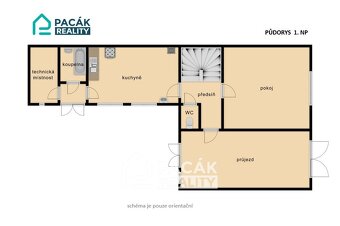Prodej rodinného domu s průjezdem a zahradou o výměře 434m2  - 16
