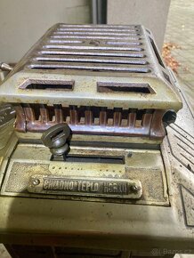 Litinová historická kamna Maják automat 111 Originál stav - 16