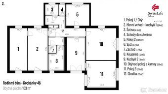 Prodej rodinného domu 163 m2, Kochánky - 16