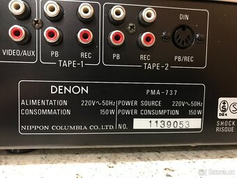 Denon PMA-737 Dva identické na výběr - 16