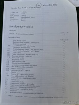 Mercedes V 300d, rok 2023, AMG linie, nez.topení - 16