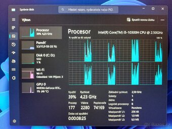 Lenovo Legion 5  Core i5(8 vlaken) RTX 2060 6GB TOP stav - 16