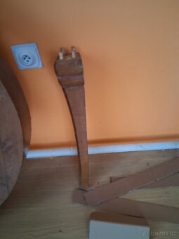 Starožitná jídelna-Art deco. Komoda,vitrina, jídelní stůl - 16