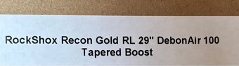 Rock Shox Reckon Gold MTB vidlice 100mm zdvih - 16