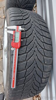 Alu kola 5x112 r18 škoda octavia zimní pneu - 16