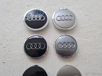 Stredové krytky - pukličky kolies AUDI - 16
