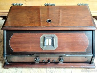 Velké starožitné rádio RCA, Super-Heterodyne, rok 1925 - 16