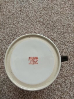 Nová sada z čínského porcelánu - vzor květin - 16