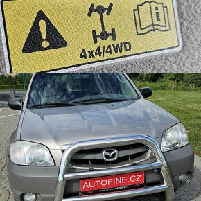 MAZDA TRIBUTE 2,0i 16v 2002 KLIMA 4x4 TEMP USB - 16