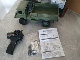 RC Military Truck GAZ WPL B24 1/16 4WD zelený - 16