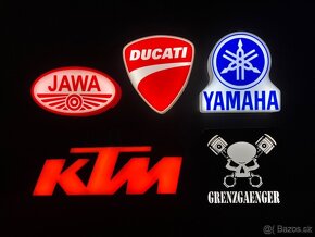 Harley Davidson LED Logo lampa - 16