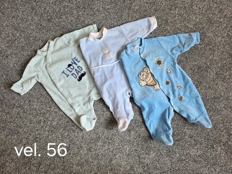 Dětské oblečení vel. 56 - 16