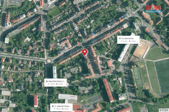 Prodej bytu 2+1, 61 m², Cheb, ul. Na Hradčanech - 16