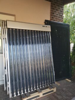 Solární systém ohřev vody vakuové deskové kolektory úspora - 16