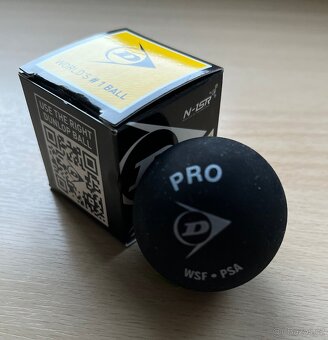 2x Dunlop squash raketa rekr.hra/začátečníci+míček zdarma - 16