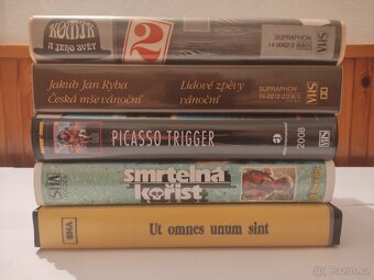 VHS kazety – (SET 1) - 16