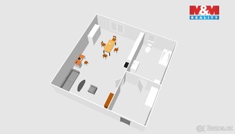 Prodej bytu 1+kk, 28 m², Jičín, ul. Tylova - 16