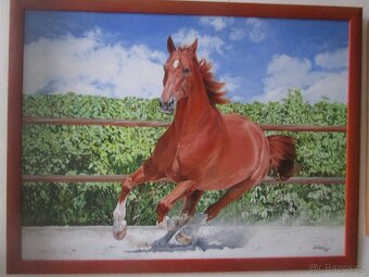 obrazy-olejomalba-kopie starýh mistrú-zátiší-koně atd. - 16