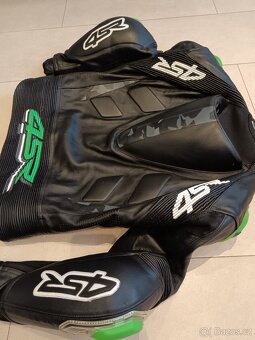 4SR RR Evo 3 Monster Green Z AR-Pánská moto kombinéza - 16