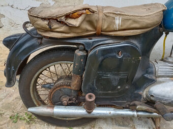 motocykl jawa čz kývačka 175 ccm typ 356 bez či s TP SPZ stk - 16