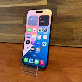 IPhone 16 Pro 256GB, černý titan, 97% baterie (záruka) - 16