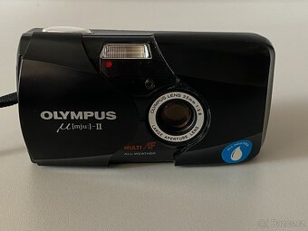 fotoaparát retro foťák olympus mju 2 foto retro aparát - 16