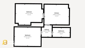 Prodej byty 2+1, 49 m2 - Zlín, ev.č. 14257 - 16