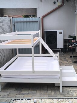 KOMPLETNÍ SESTAVA Z MASÍVU NELA BÍLÁ 160X200 CM - 16