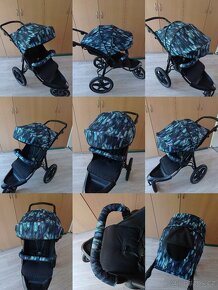 Stříška Hauck Runner 2, cena OD, šití na zakázku - 16