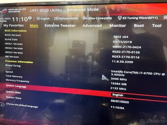 I7 6700 s Asus ROG Maximus VIII Ranger - 16