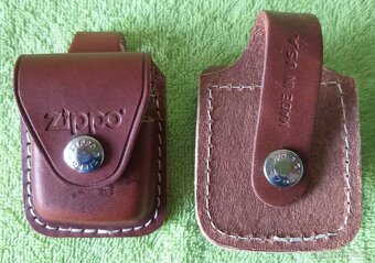 Predám ZIPPO ZAPAĽOVAČE, KOŽENÉ PÚZDRA A PRÍVESOK-KANISTER N - 16