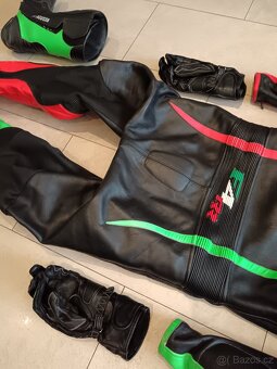 Mv Agusta F4 RR-Pánská(Dámská) kožená moto kombinéza - 16