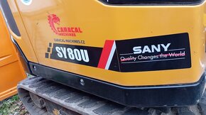 Pásové rypadlo SANY SY80U - 16