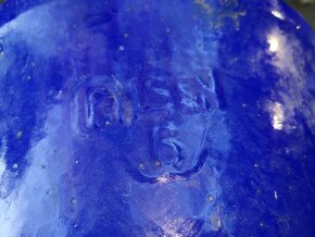 historický modrý litinový hrnec PILSEN 6 - pěkný stav - 16