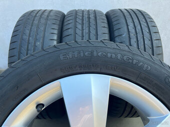 205/55R16 ALU KOLA OCTAVIA III 6,5x16 5x112 ET46 TOP STAV - 16
