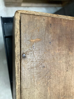 Šperkovnice dřevěná stará se zámkem 600 kč - 16