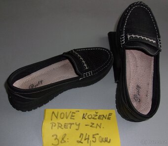 ZNAČK.KOŽ. NAZOUVÁKY+ZDRAV..OBUV+kož. letní boty-dám. - 16