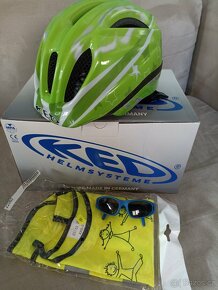 Dětská cyklistická helma KED Meggy vel. S( 46-51cm) + bezpeč - 16