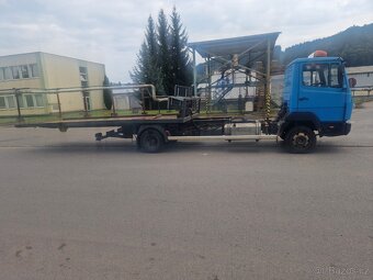 Mercedes 809 D LP, odtahovka, motor 3.8 D OM 314 - 16