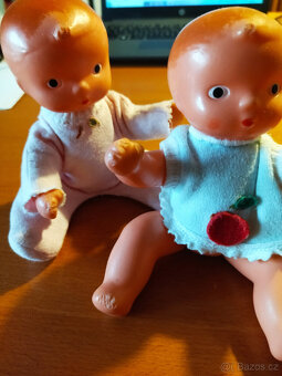Popelníky, nádobí z půdy, panenky, forma na peč.retro hračky - 16