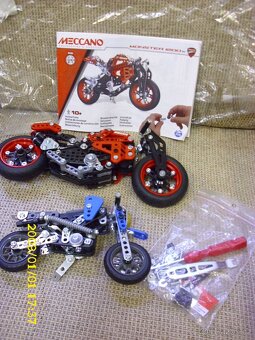 Dětské stavebnice LEGO, Cheva, Meccano motorky (Merkur) - 16