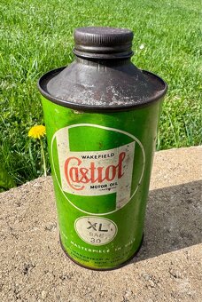 Castrol - plechovky na olej - 16