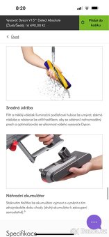 Vysavač Dyson V15™ Detect Absolute - 16