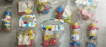 Tofa-staré dřevěné hračky-origo nepoužité - 16