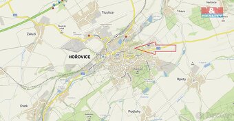 Pronájem bytu 2+1, 39 m², Hořovice, ul. U Remízku - 16