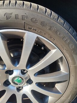 ALU kola originál škoda 5x112 R17 - 16