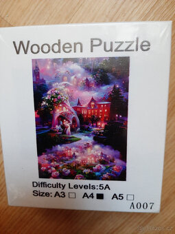 Dřevěná puzzle - 16