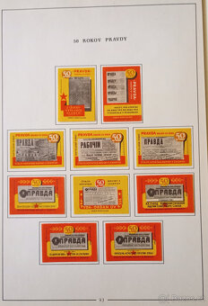 Zápalkové nálepky Slovensko 1961 - 63 - 16