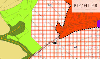 Prodej stavebních pozemků, 5819 m², Chválenice - 16